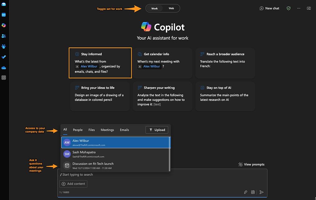 using-microsoft-365-copilot-for-work image 2